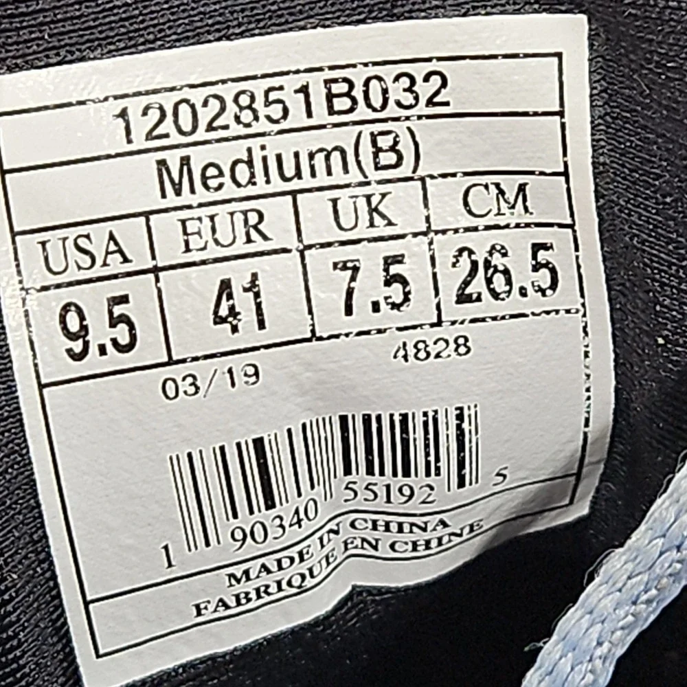 Brooks Launch 6 Womens 9.5 Blue Running Walking Athletic Comfort Sneakers Shoes